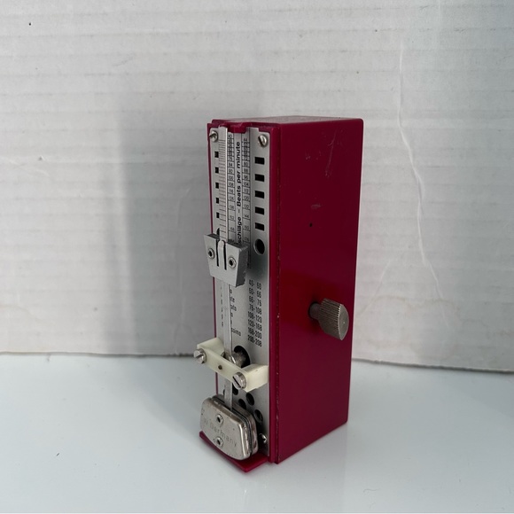 Wittner super mini-taktell metronome, ruby - Picture 4 of 9